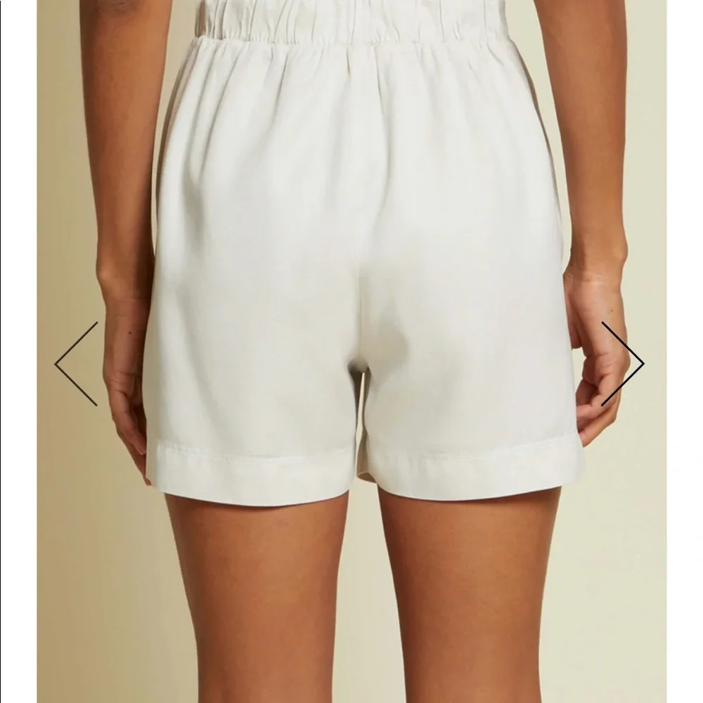 Nation ltd Maris shorts in ivory. - Picture 3 of 9